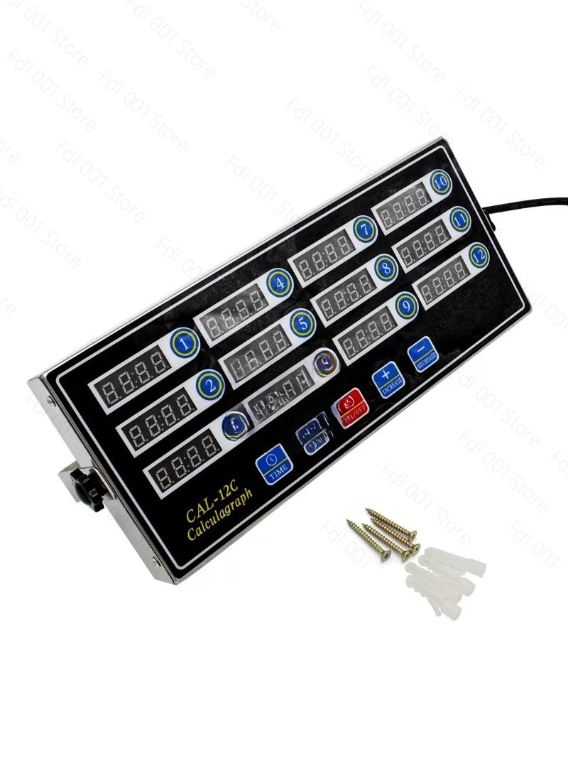 Kitchen Baking Equipment - Commercial 12-Channel Timer Kitchen Reminder Baking
