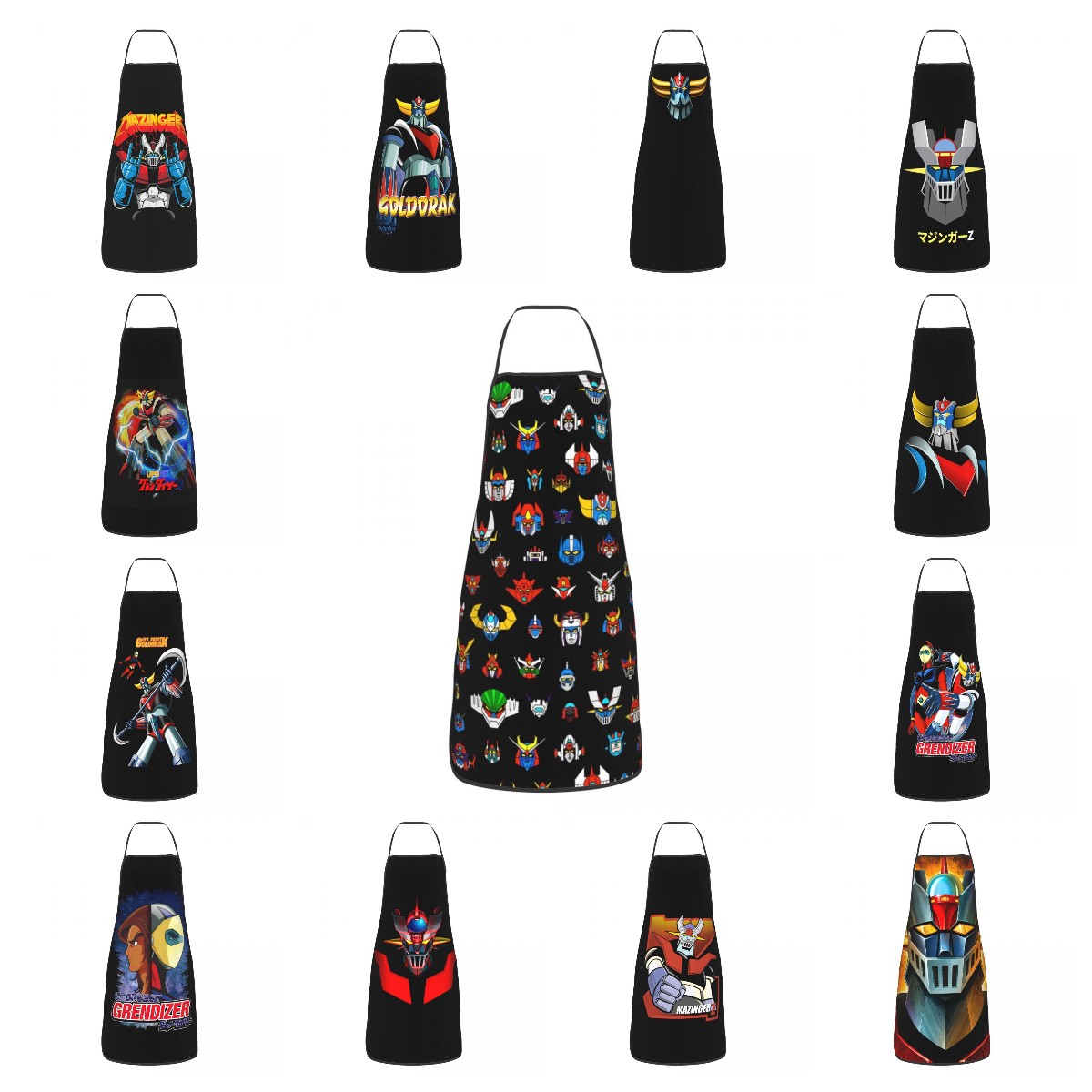 Kitchen Robot Baking - Ufo Robot Logo Ngộ Nghĩnh Tạp