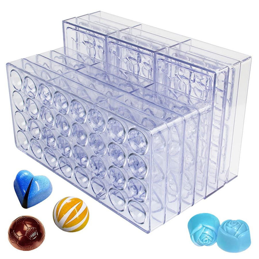 Kitchen Baking Cake - 24 Styles Available Plastic Chocolate Mold