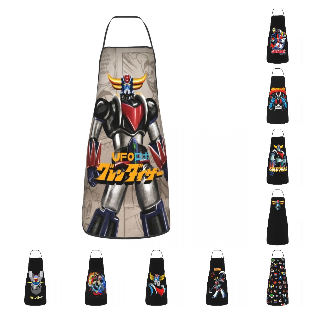 Kitchen Robot Baking - Unisex Grendizer Anime Bếp Điện Nấu
