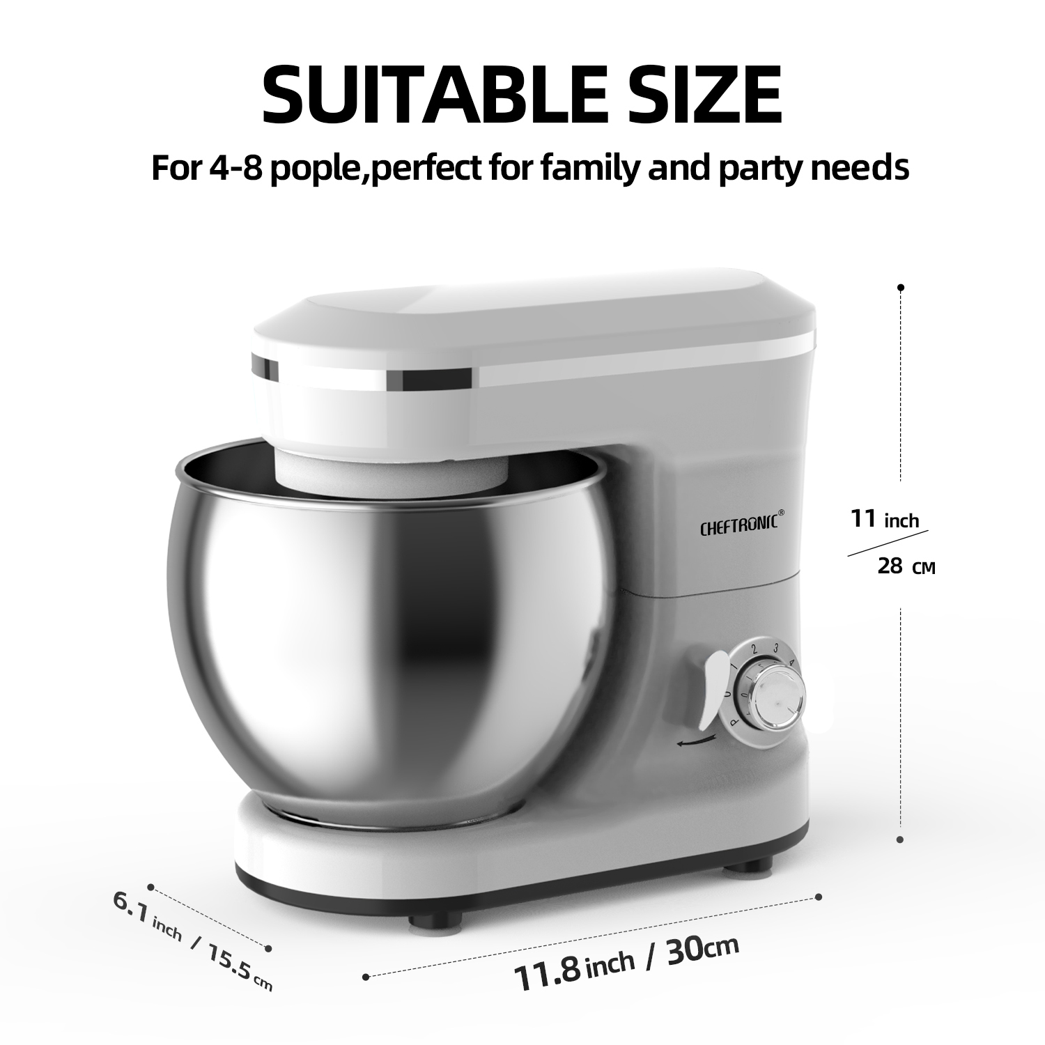 5L Multifunction Electric Stan - đánh giá và giá Kitchen Robot Baking