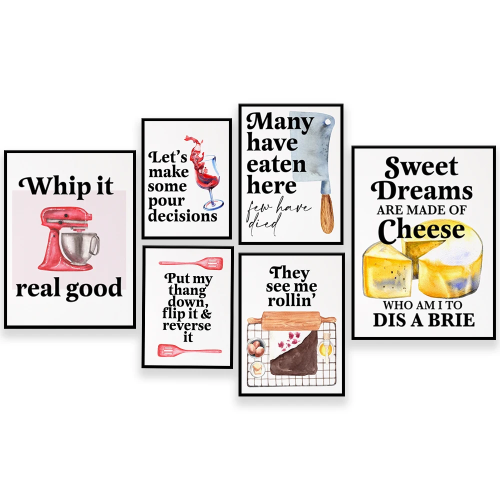Funny Baking Quotes Posters, F - đánh giá và giá Kitchen Baking Wall Art