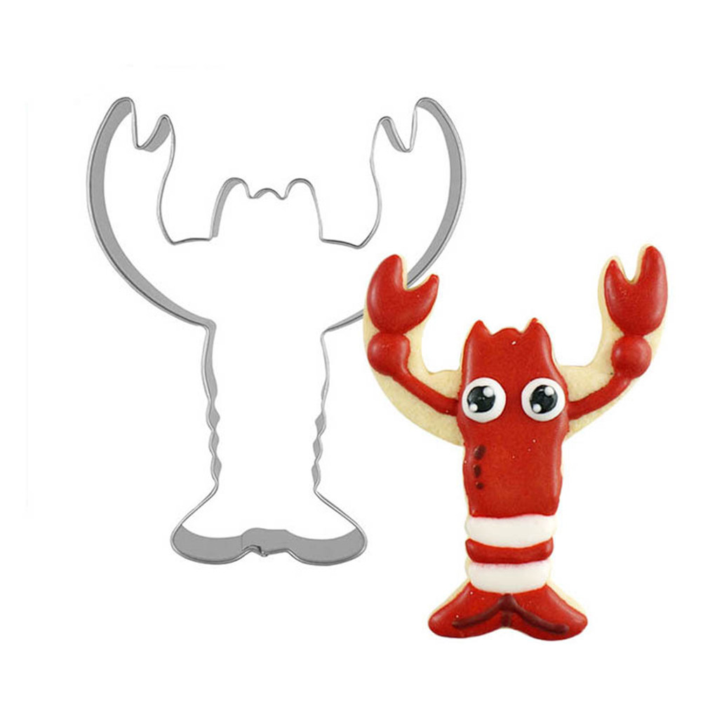4pcs Lobster Shape Cookie Cutt - đánh giá và giá Kitchen Baking Cake