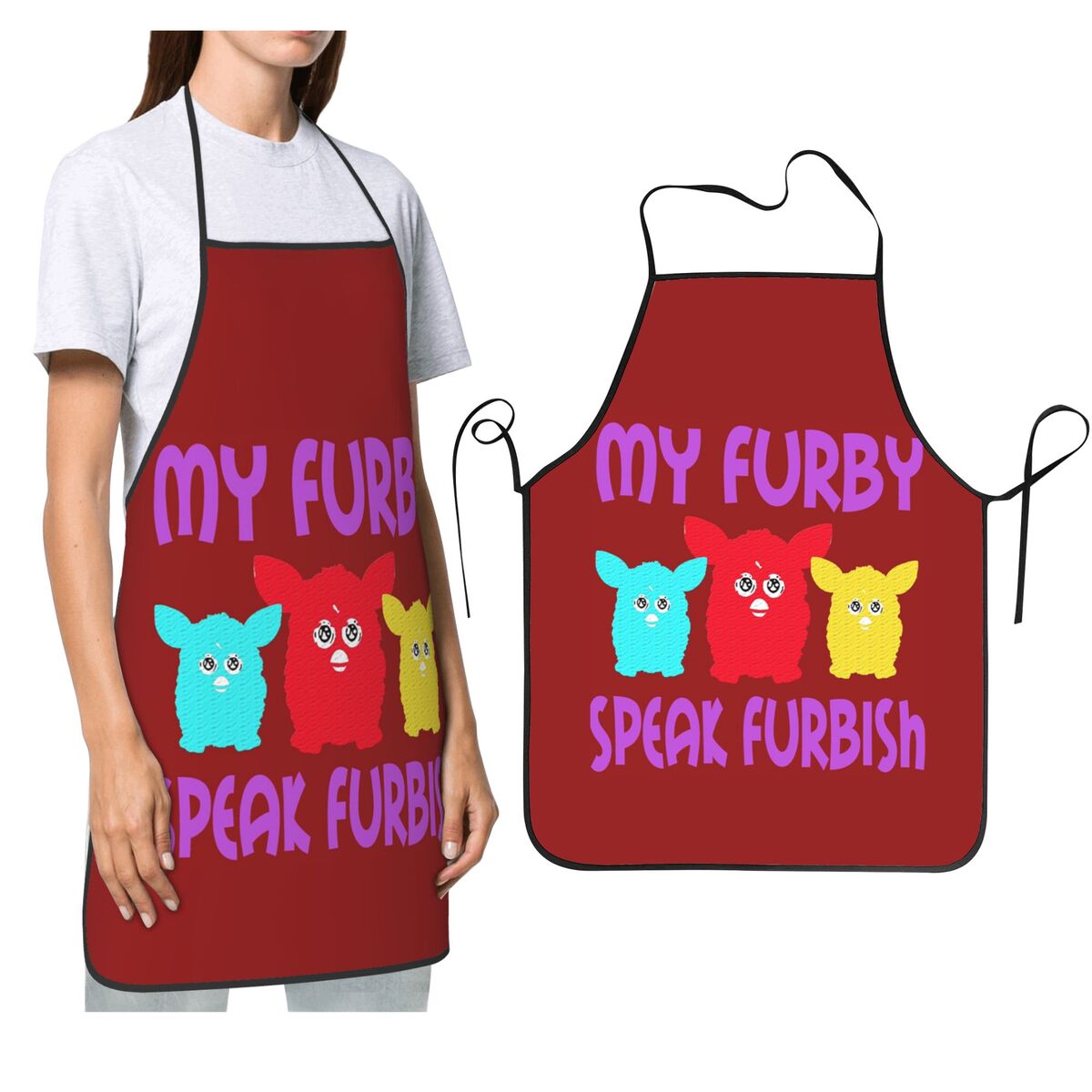 Nightmare Furby Cartoon Robot  - đánh giá và giá Kitchen Robot Baking