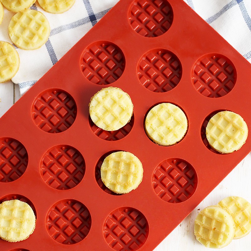 Food Grade Silicone Waffle Mol - đánh giá và giá Kitchen Baking Kit