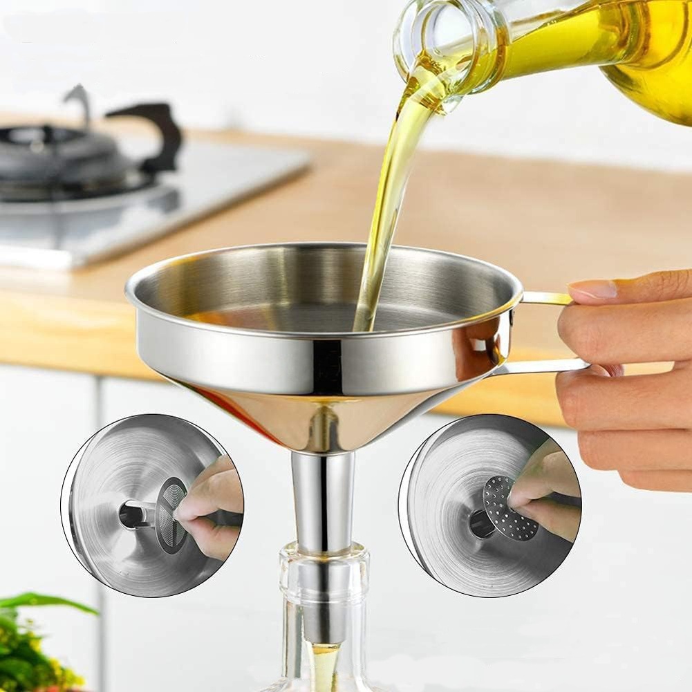 1Pc Stainless Steel Cooking Oi - đánh giá và giá Kitchen Q
