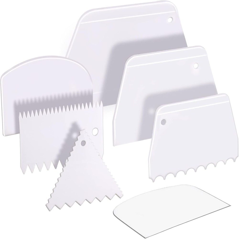 7 Pcs Kitchen Dough Scraper an - đánh giá và giá Kitchen Baking Kit