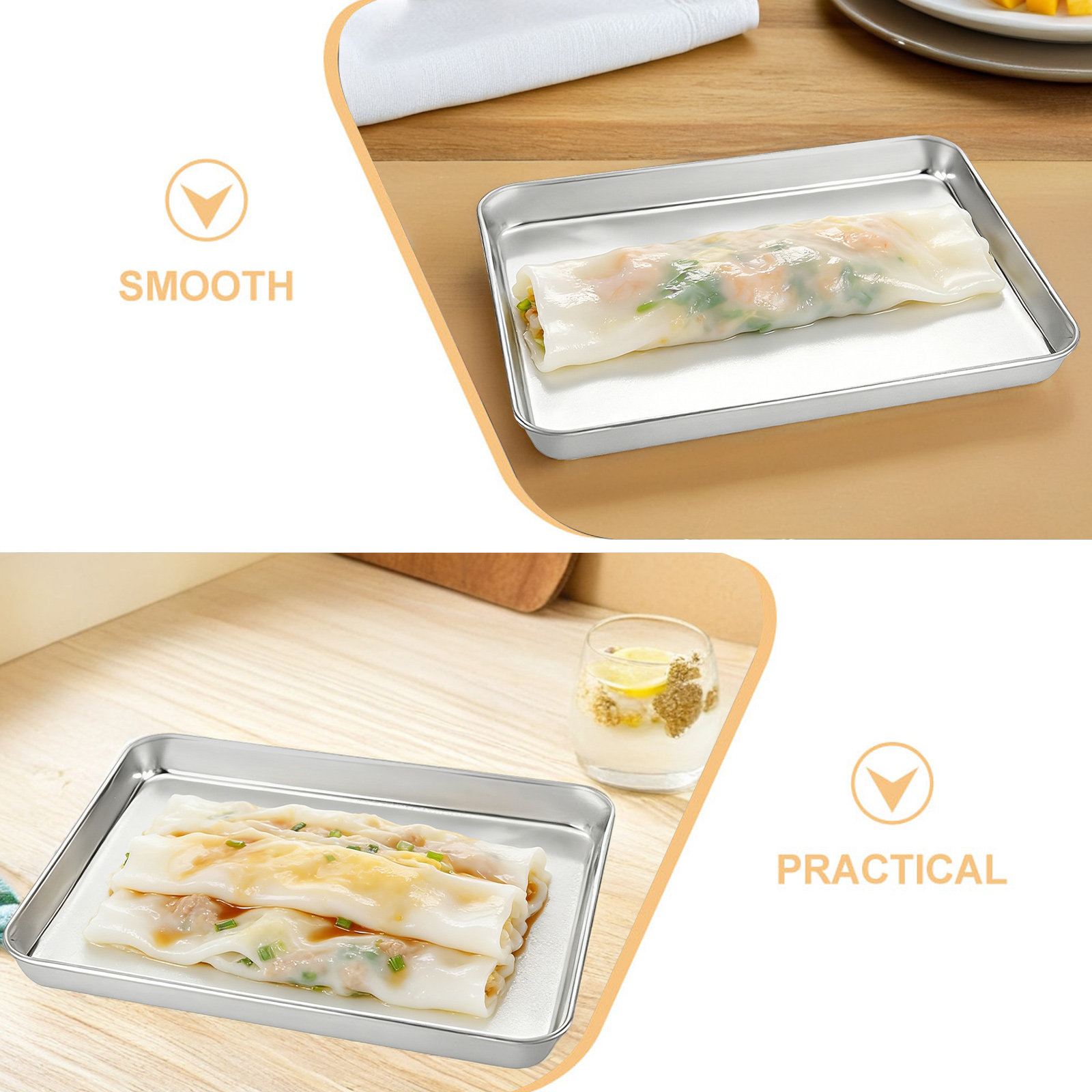 1Set Stainless Steel Rice Nood - đánh giá và giá Kitchen Roll Baking