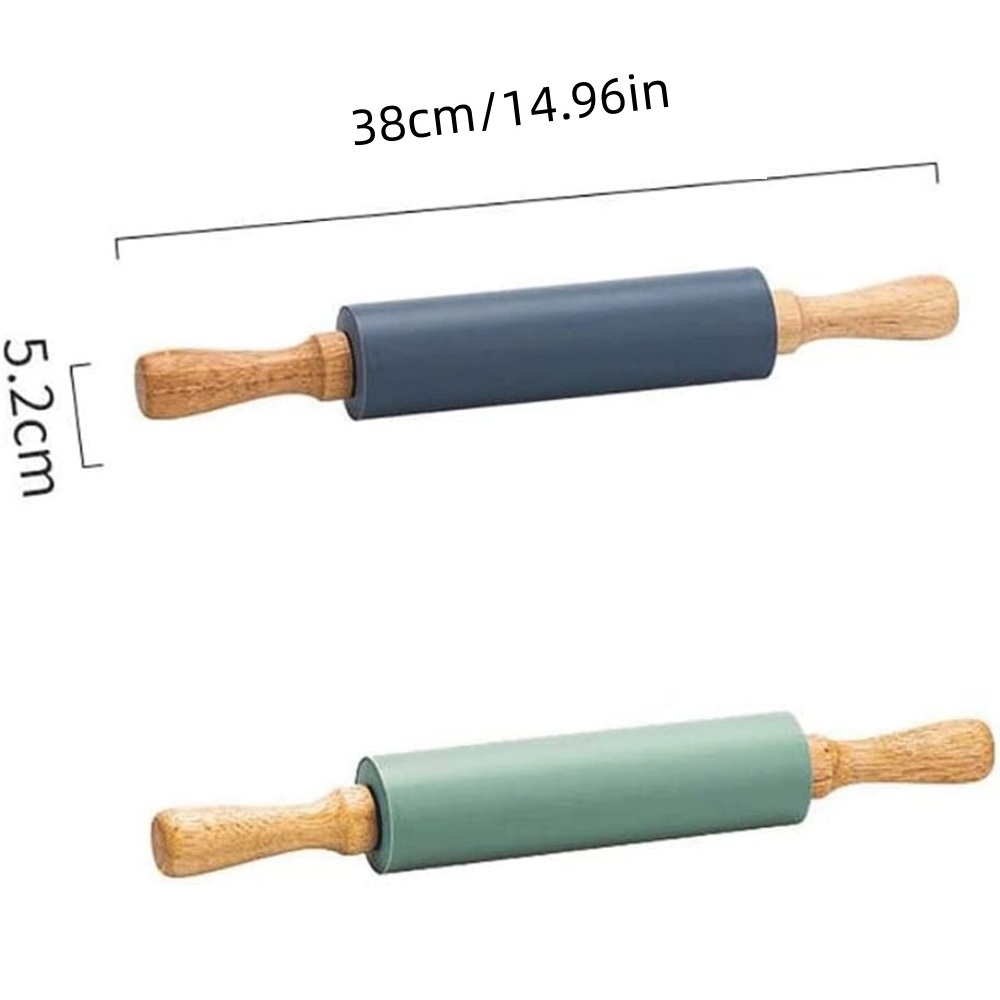 Non-Stick Silicone Rolling Pin - đánh giá và giá Kitchen Roll Baking