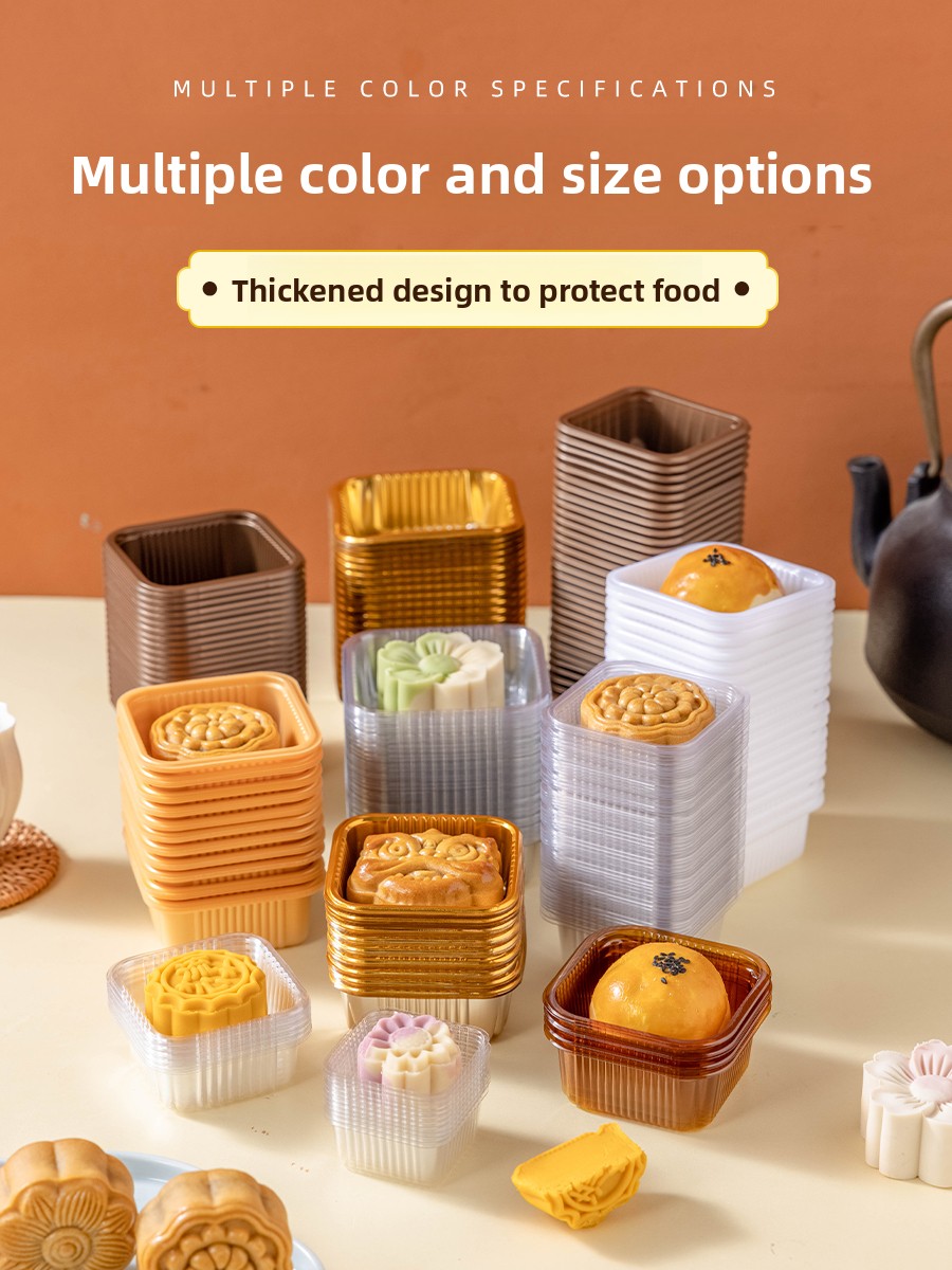 Thickened Plastic Mooncake Pac - đánh giá và giá Kitchen Baking Cake