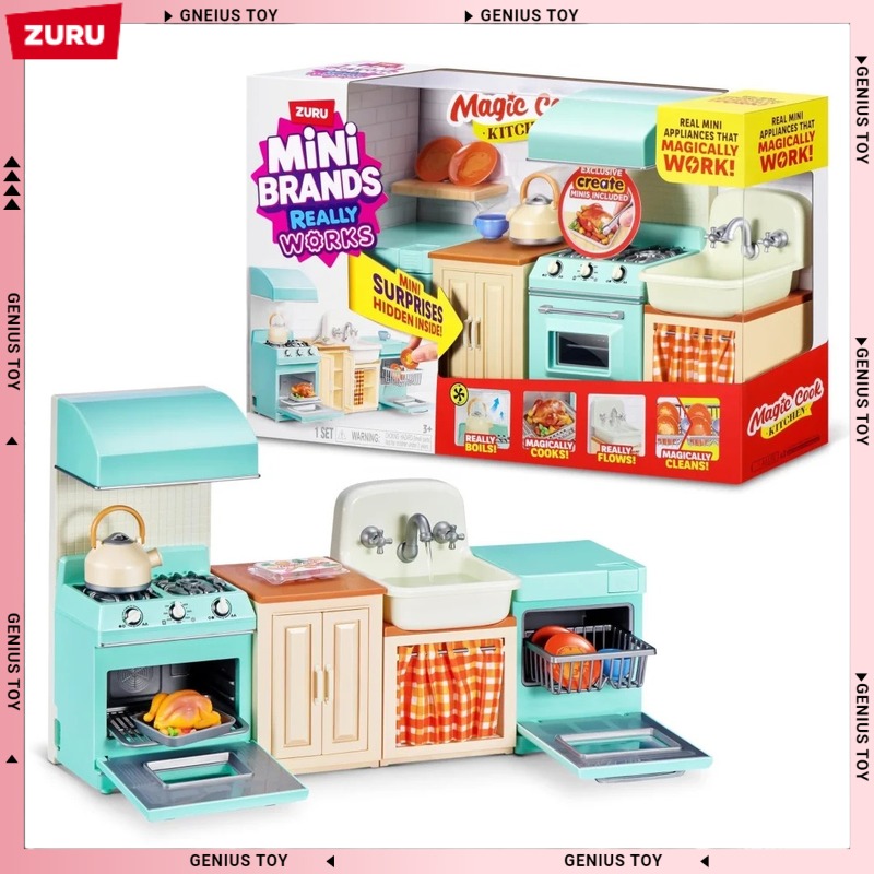 Zuru Mini Brands Magic Cook Ki - đánh giá và giá Kitchen Baking Kit
