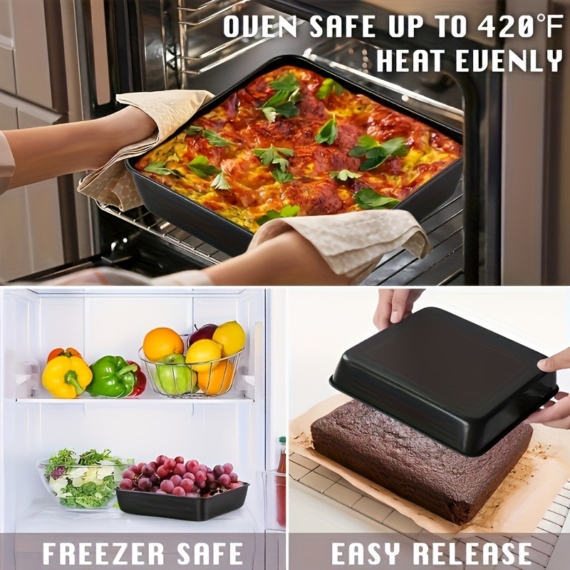 Large square baking pan - oven - đánh giá và giá Kitchen Baking Corner