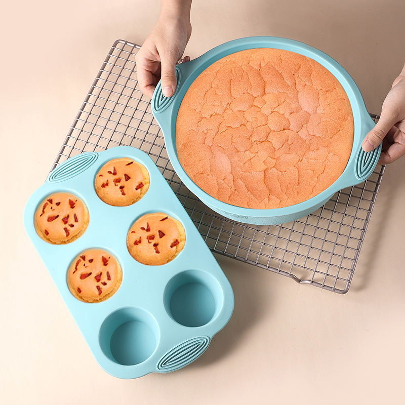 Silicone Cake Baking Mould Set - đánh giá và giá Kitchen Baking Kit