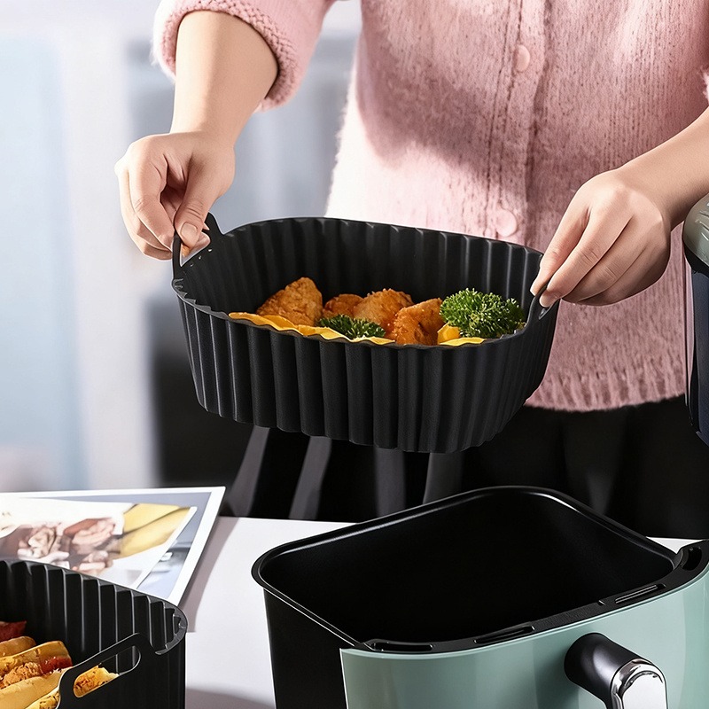 Baking Kit - Square Air Fryer  - đánh giá và giá Kitchen Baking Kit