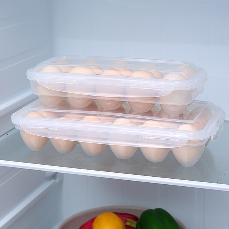 1/2pc 10Grids Egg Storage Box  - đánh giá và giá Kitchen Q