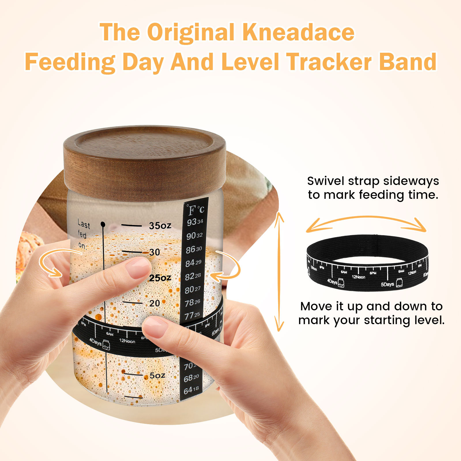 Sourdough Starter Jar Kit 1000 - đánh giá và giá Kitchen Baking Kit