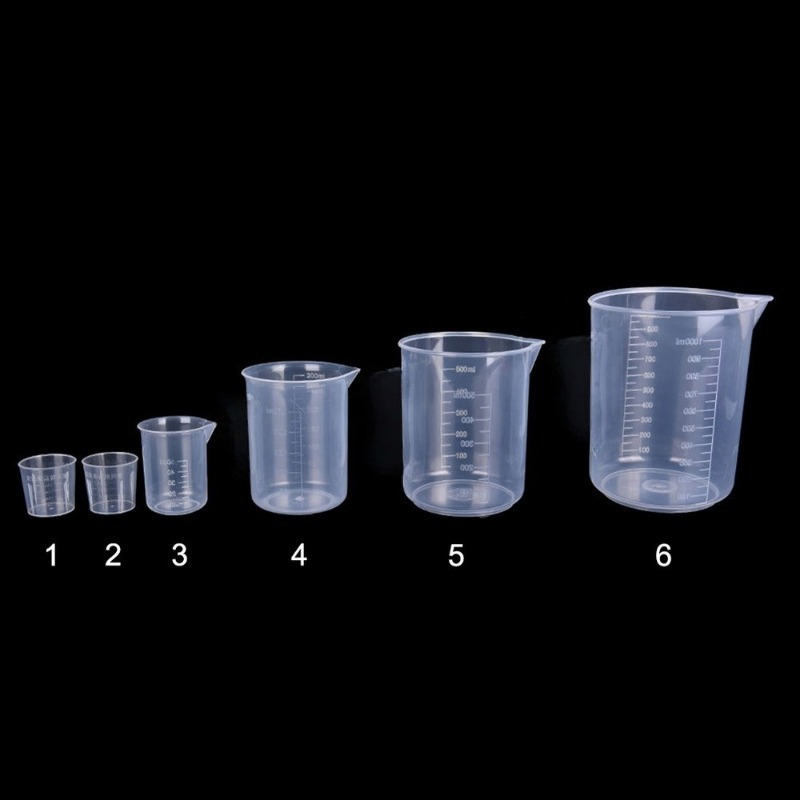 6Pcs Plastic Measuring Cups Se - đánh giá và giá Kitchen Baking Kit