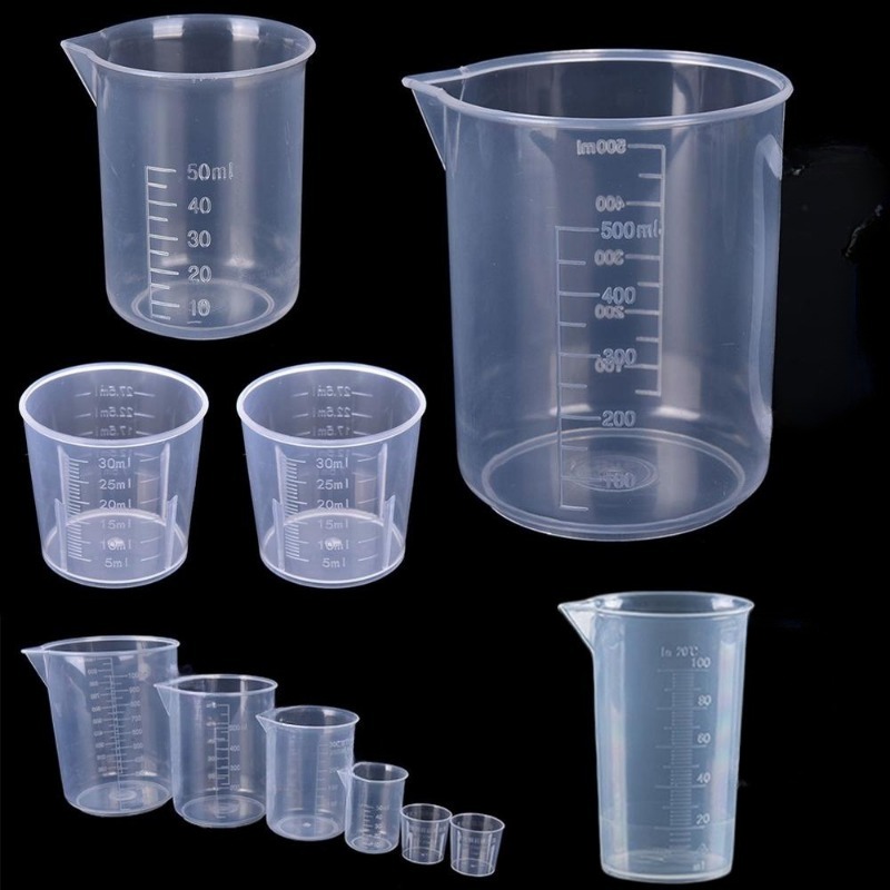 6Pcs Plastic Measuring Cups Se - đánh giá và giá Kitchen Baking Kit