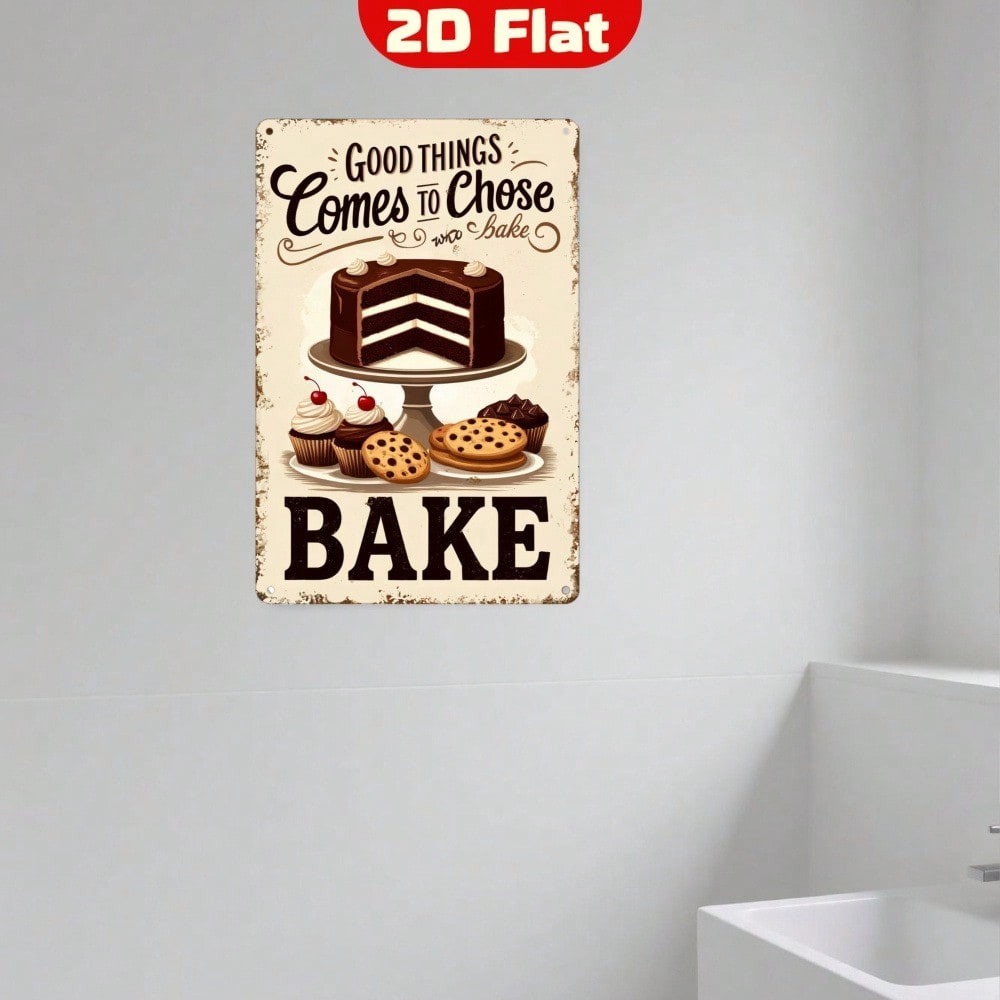 【Vintage Metal Wall Art】Art De - đánh giá và giá Kitchen Baking Wall Art
