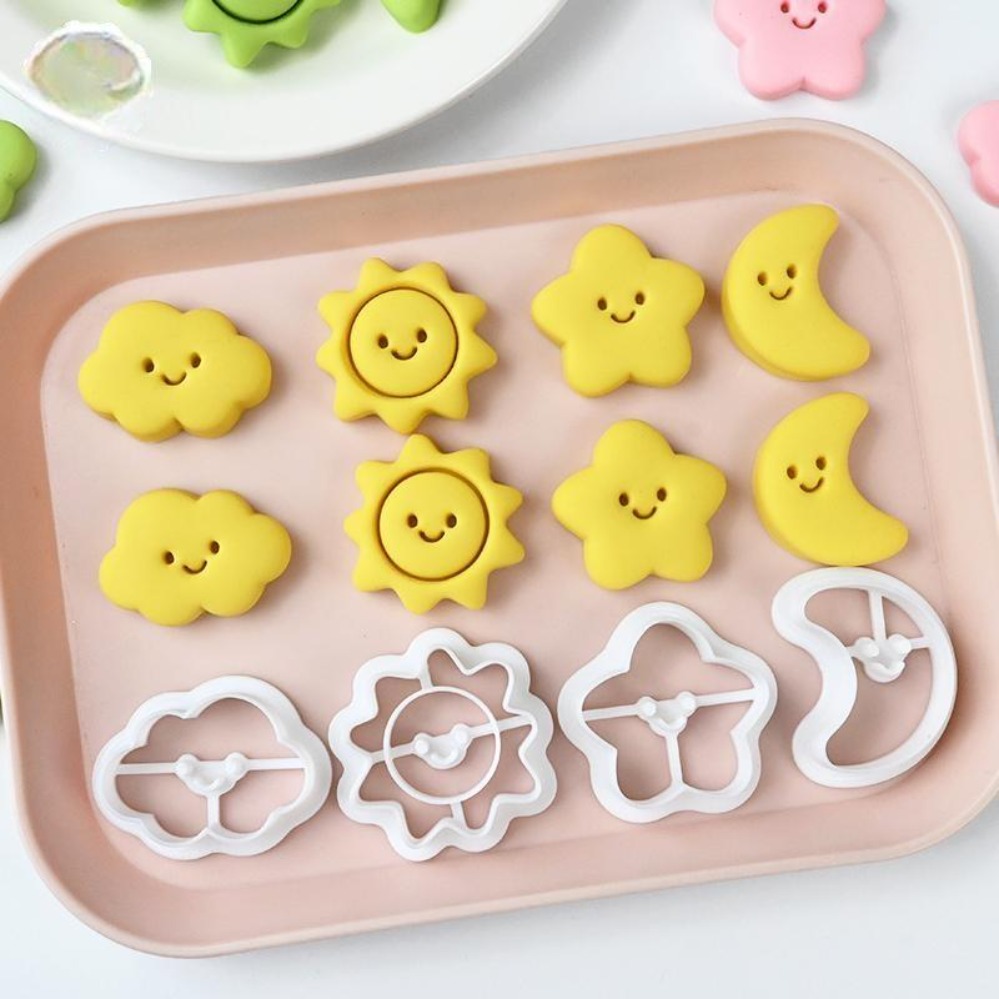 Cookie Cutters Moon Stars Sun  - đánh giá và giá Kitchen Baking Cake