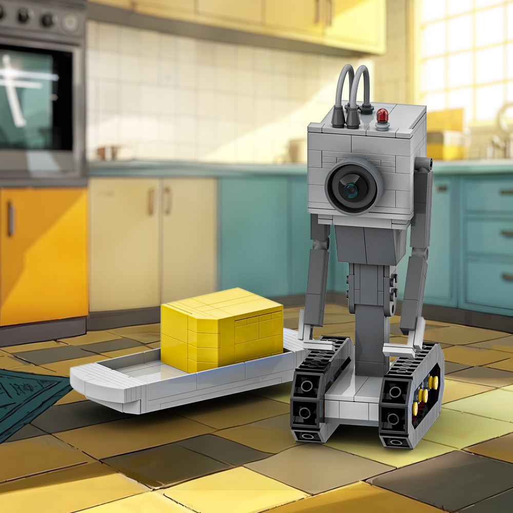 MOC Rick's Butter Robot Model  - đánh giá và giá Kitchen Robot Baking