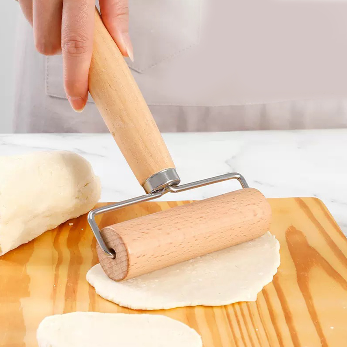 1PC Rolling pin; wooden baking - đánh giá và giá Kitchen Roll Baking