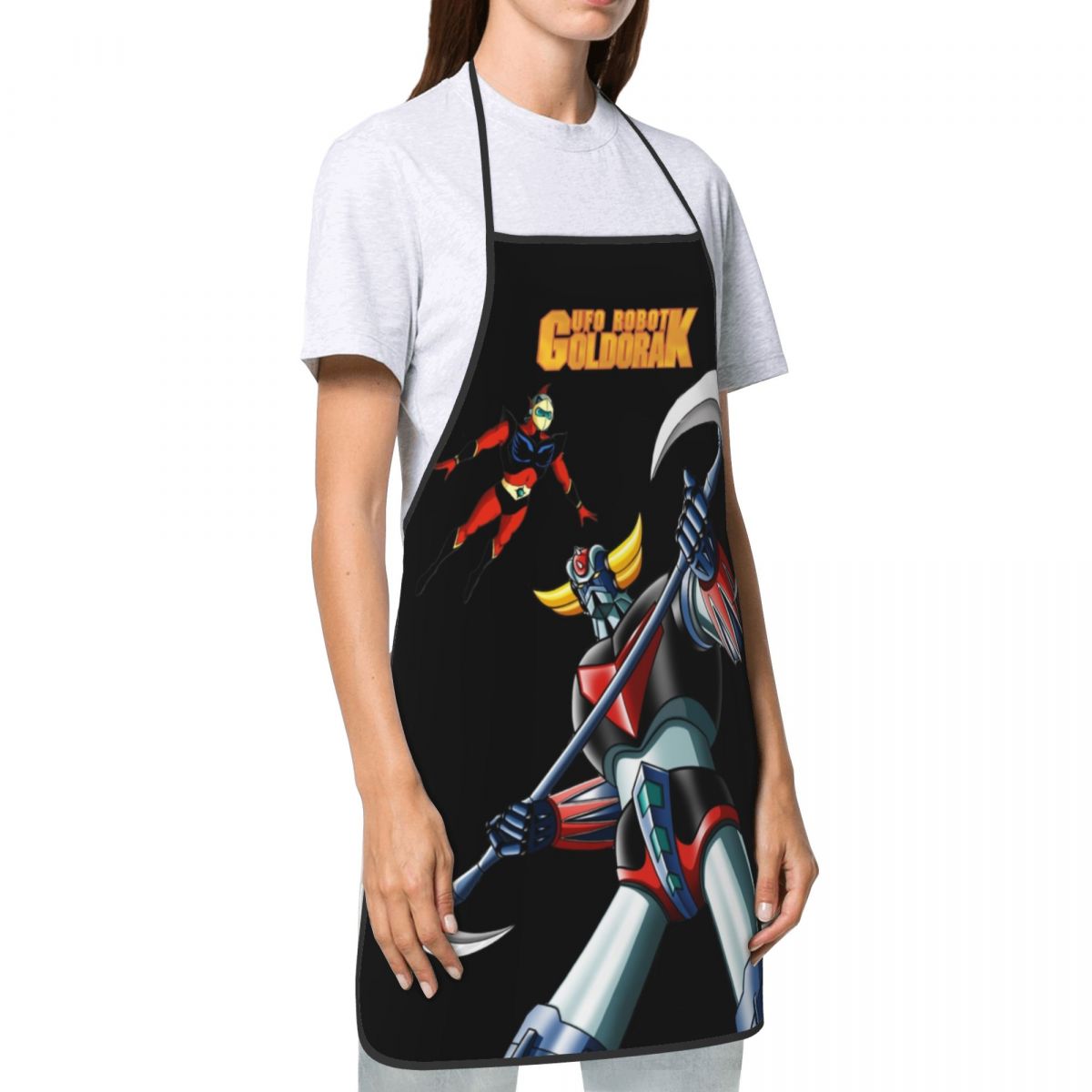 UFO Robot Goldrake Apron for W - đánh giá và giá Kitchen Robot Baking