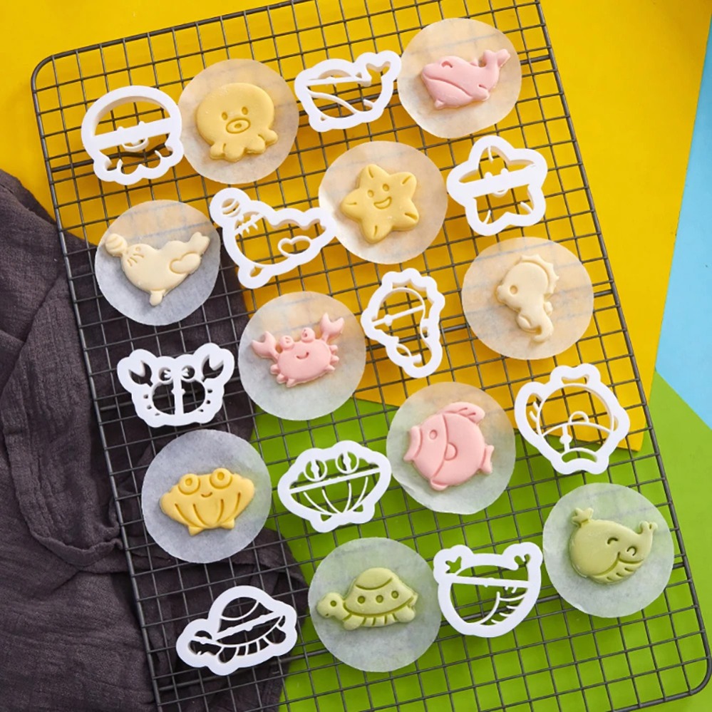 Marine Animals Cookie Cutters  - đánh giá và giá Kitchen Baking Cake