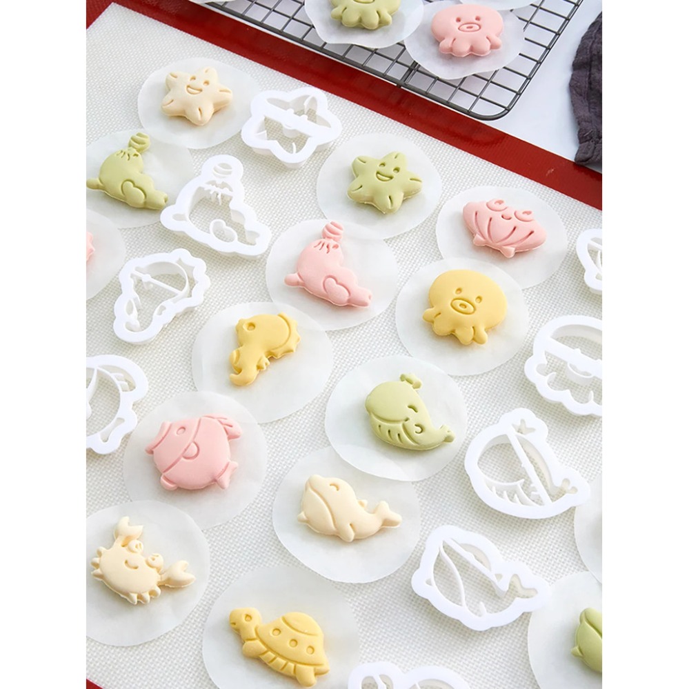 Marine Animals Cookie Cutters  - đánh giá và giá Kitchen Baking Cake